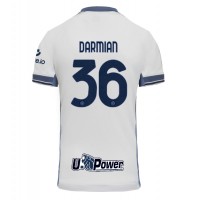 Camiseta Inter Milan Matteo Darmian #36 Visitante Equipación 2024-25 manga corta